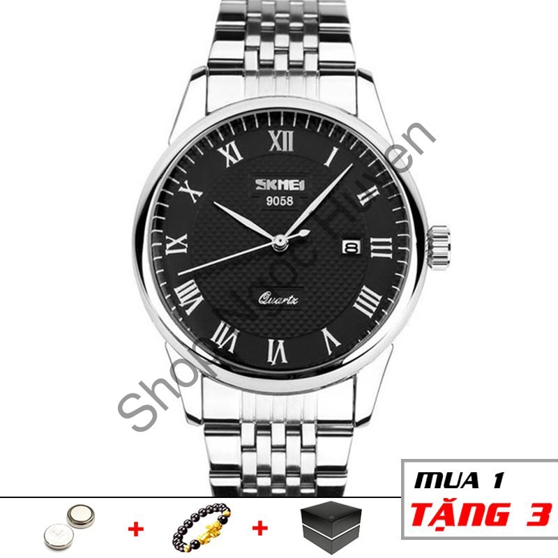 Đồng hồ nam dây thép cao cấp không gỉ chống nước siêu bền SKMEI SM21 - Shop Ngọc Huyền | BigBuy360 - bigbuy360.vn