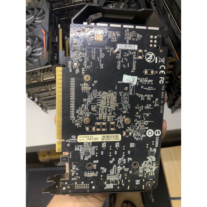 Card màn hình Giga GTX 1050 2G cũ giá rẻ