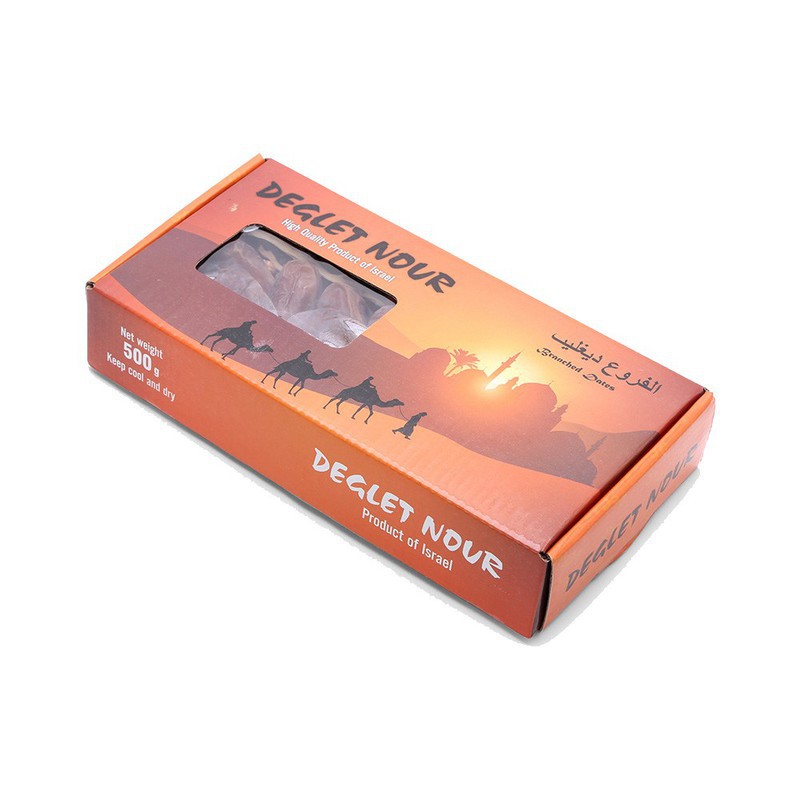 Chà Là Sấy Khô Nguyên Cành 3 con lạc đà - hộp  500g | BigBuy360 - bigbuy360.vn