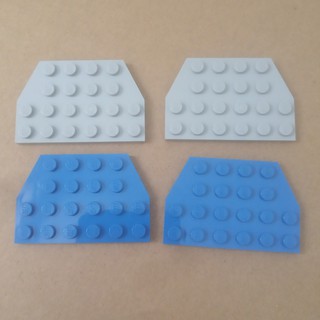 Đồ chơi lắp ráp wedge, plate 4 x 6 cut corners