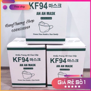 1 thùng 300 chiếc khẩu trang kf94 tiêu chuẩn xuất khẩu an an mask.