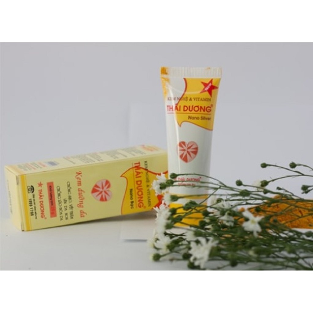 Kem nghệ Thái dương - 20g - Nano bạc - ngừa mụn, ngừa thâm nám, côn trung cắn