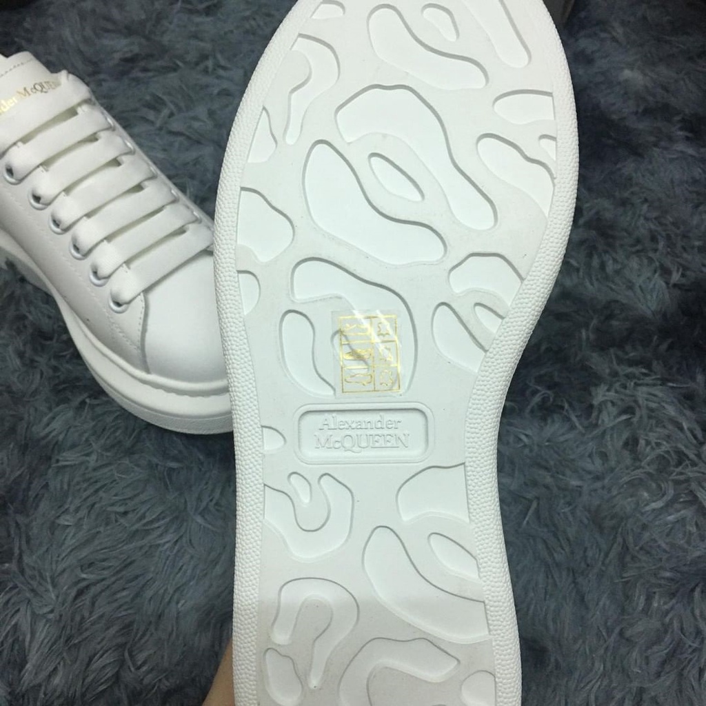 Giày Sneaker Cổ Thấp Mc Queen, Giầy Thể Thao Nam Nữ Trắng Thời Trang Giá Rẻ MCQ