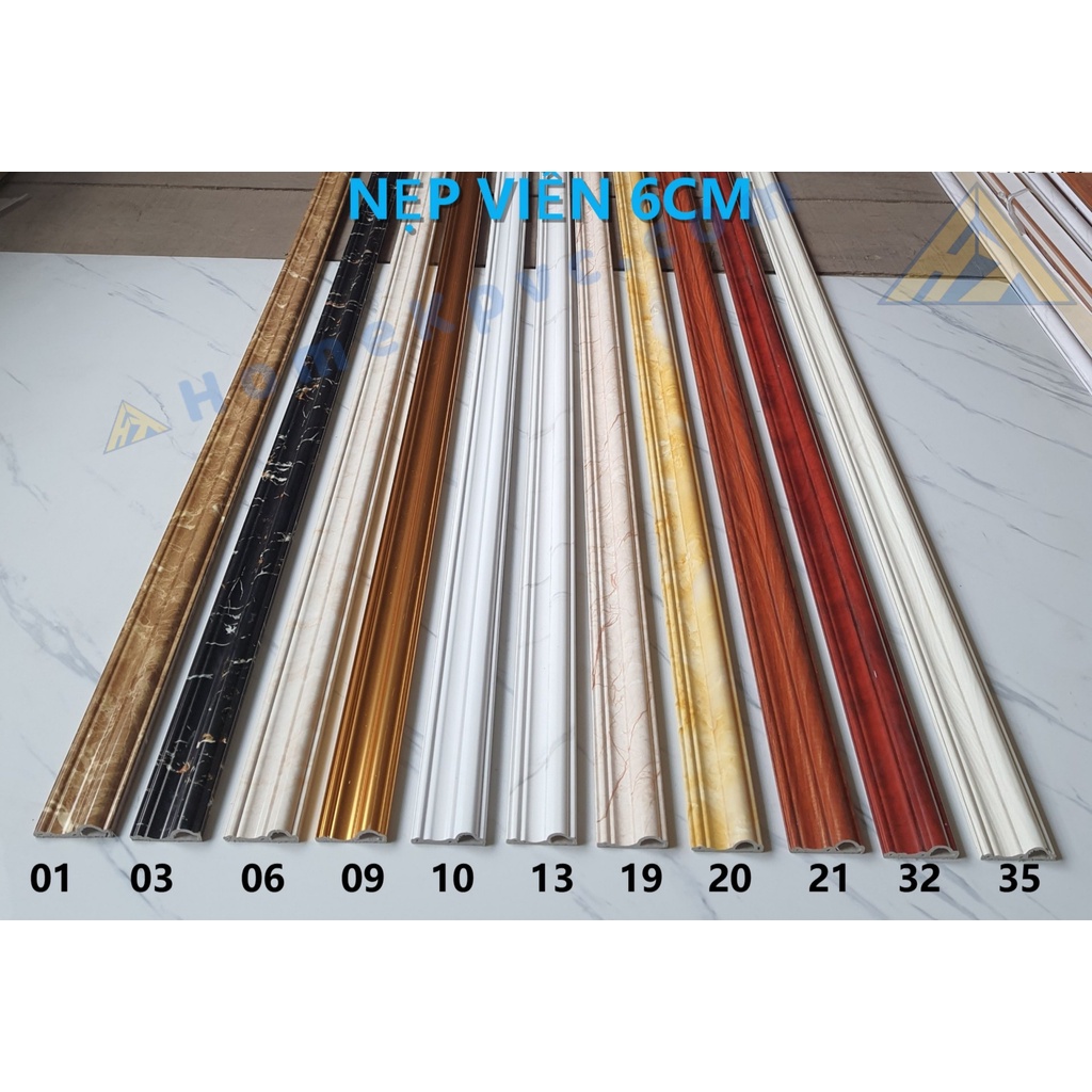 Nẹp viền vân đá từ 4cm - 10cm