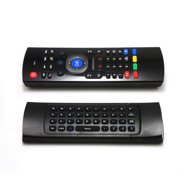 Chuột bay không dây 2.4g mx3 voice TV box set-top hồng ngoại điều khiển từ xa somatosensory bàn phím và phổ thông