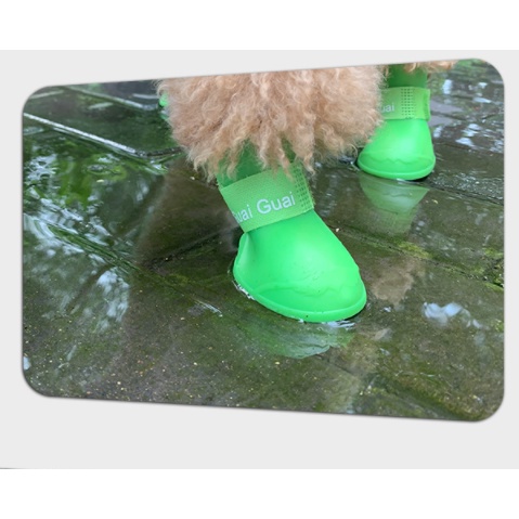 [𝐂𝐎𝐌𝐁𝐎 𝐒𝐀𝐋𝐄] Hipidog giầy ủng chống nước đi mưa cho chó mèo/ Boots shoe waterproof