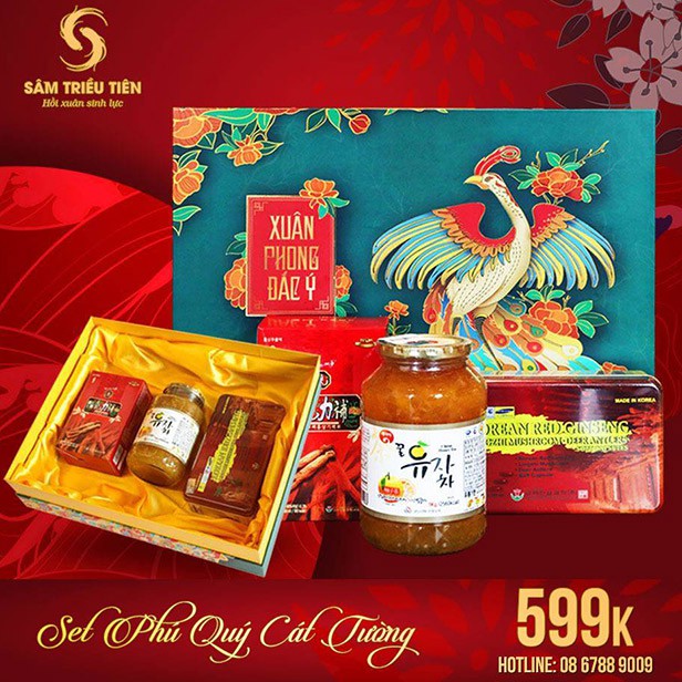 SET Quà Tết Phúc Đức Diên Niên Quà Tặng Doanh Nghiệp Cao Cấp