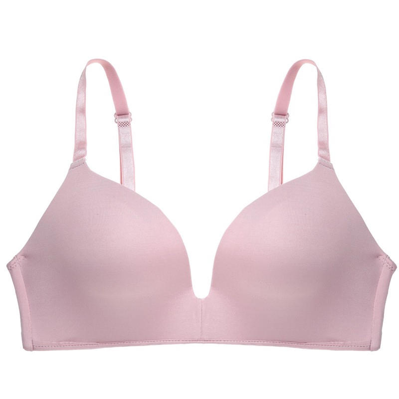 Áo ngực CUTEBYTE liền mảnh không dây lớp lót mỏng siêu mịn thoáng khí thích hợp cúp ngực B