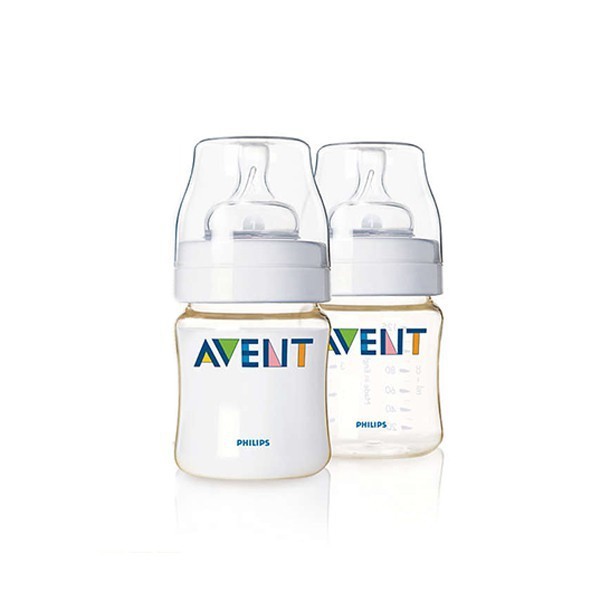 Bình sữa Philips Avent classic nhựa PP - PES 125ml set 2