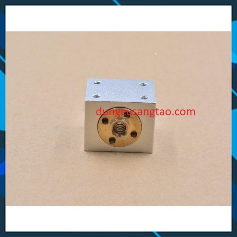 Gối đỡ đai ốc Vít me T8 T10 T12 / Áo nhôm đai ốc Vít me / Gối Nút vít me cao cấp