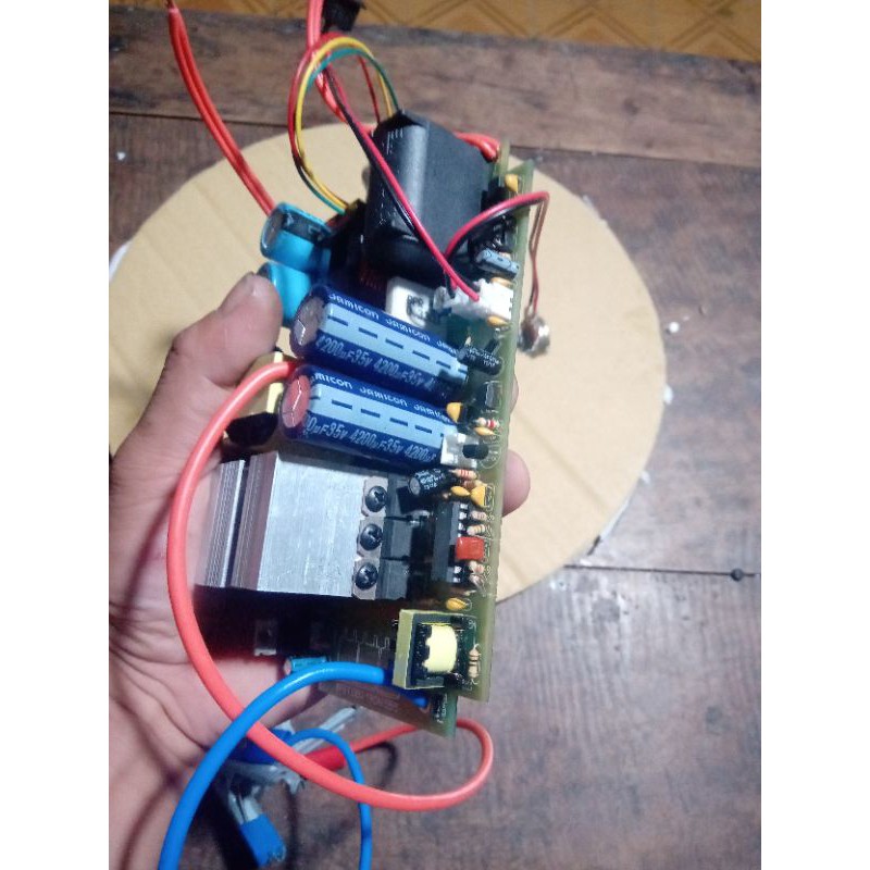 full mạch 6 fet e42 băm db3 trộn 555