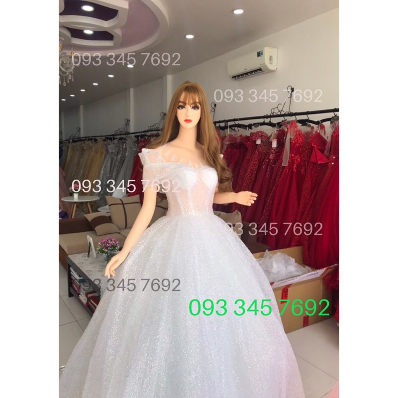 manocanh tạo dáng mặc áo cưới ( hàng dầy, chất lượng)