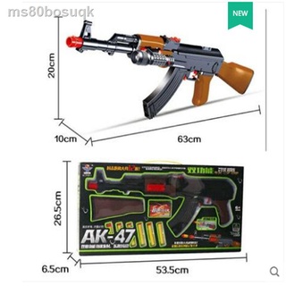 ☄♚∈bao bì hộp quà AK47 có thể phóng súng bắn tỉa AWM súng bắn đạn mềm 98K ăn gà súng đồ chơi trẻ em bé trai
