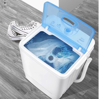 Máy giặt giày dép đa năng tiện lợi BigSize 260w Dual Brush 41x35x64cm