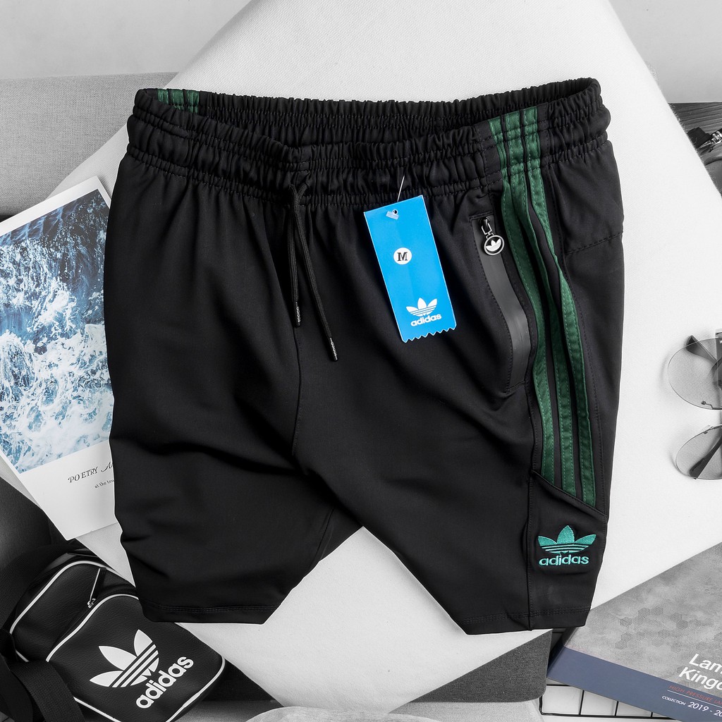 Quần short nam thể thao họa tiết kẻ sọc, quần đùi tập gym chạy bộ nam cao cấp QS25 Kensports | BigBuy360 - bigbuy360.vn