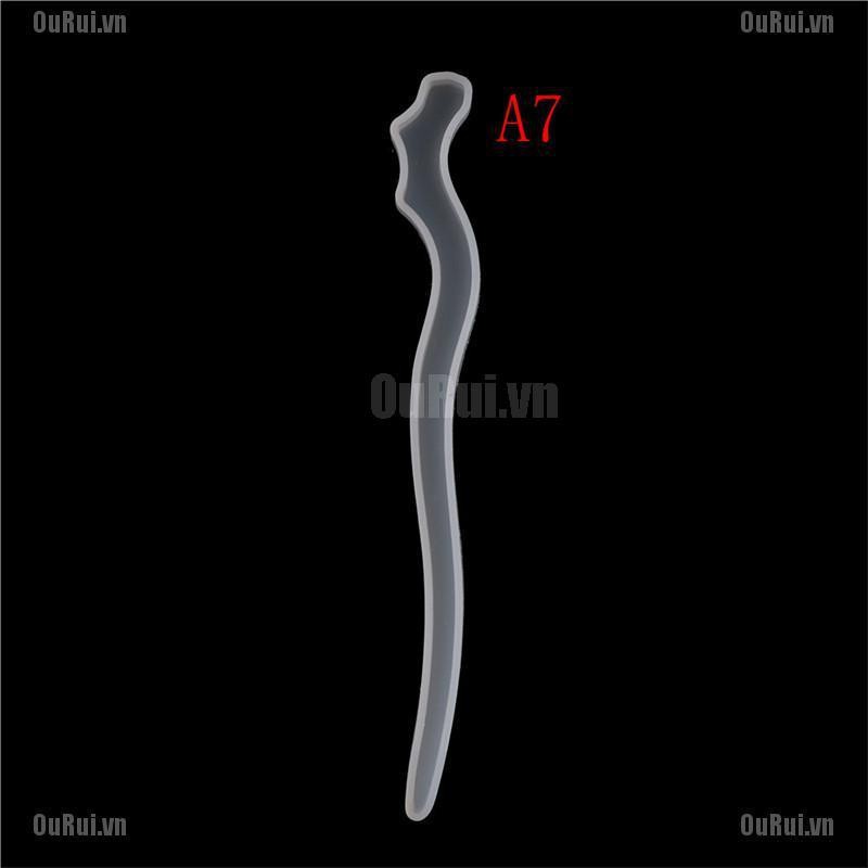 Trâm Cài Tóc Bằng Silicone Thời Trang