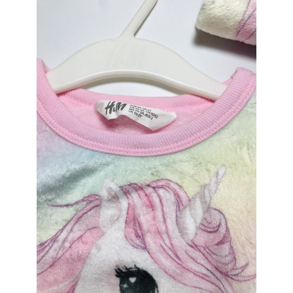 Áo unicorn hồng bé gái