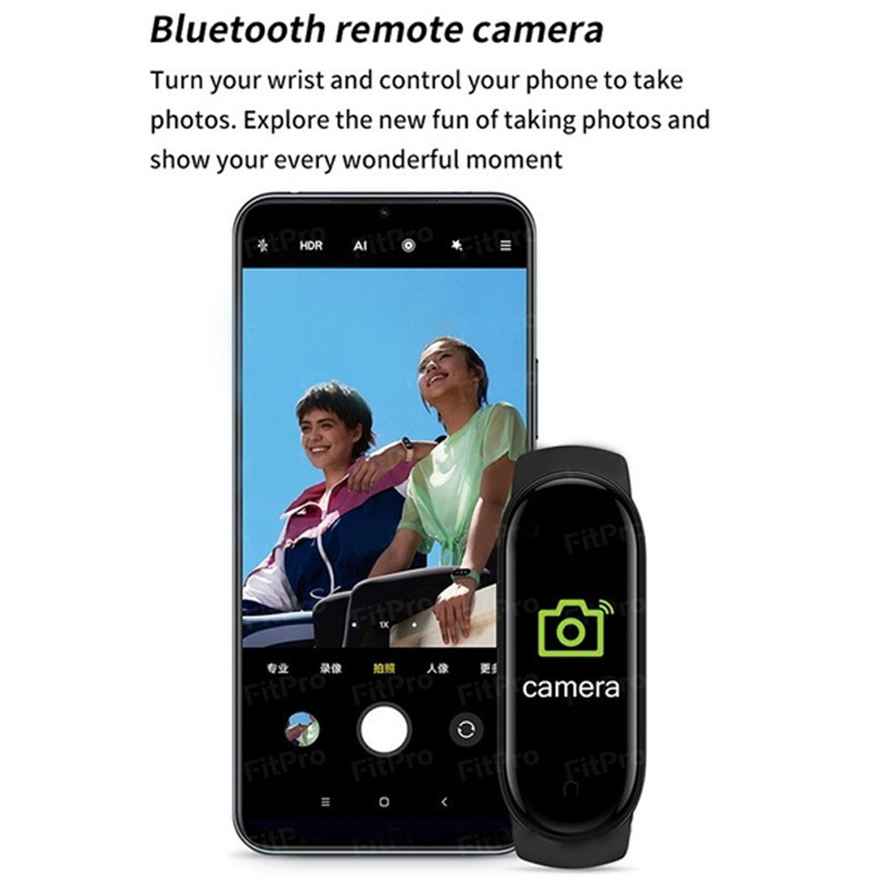Đồng hồ thông minh kết nối bluetooth giúp gọi điện/huyết áp/nhịp tim dành cho IPhone Android PK Xiaomi Mi Band 5