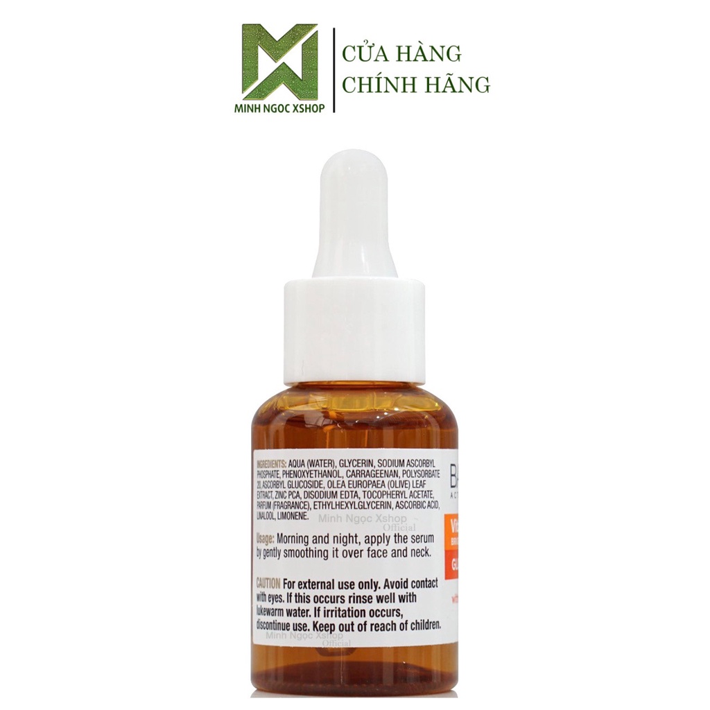 Combo 2 chai serum sáng da mờ thâm Balance Active Formula Vitamin C Brightening 30ml