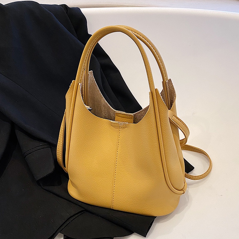 Túi đeo chéo IELGY màu trơn dễ phối đồ thời trang trẻ trung dành cho nữ