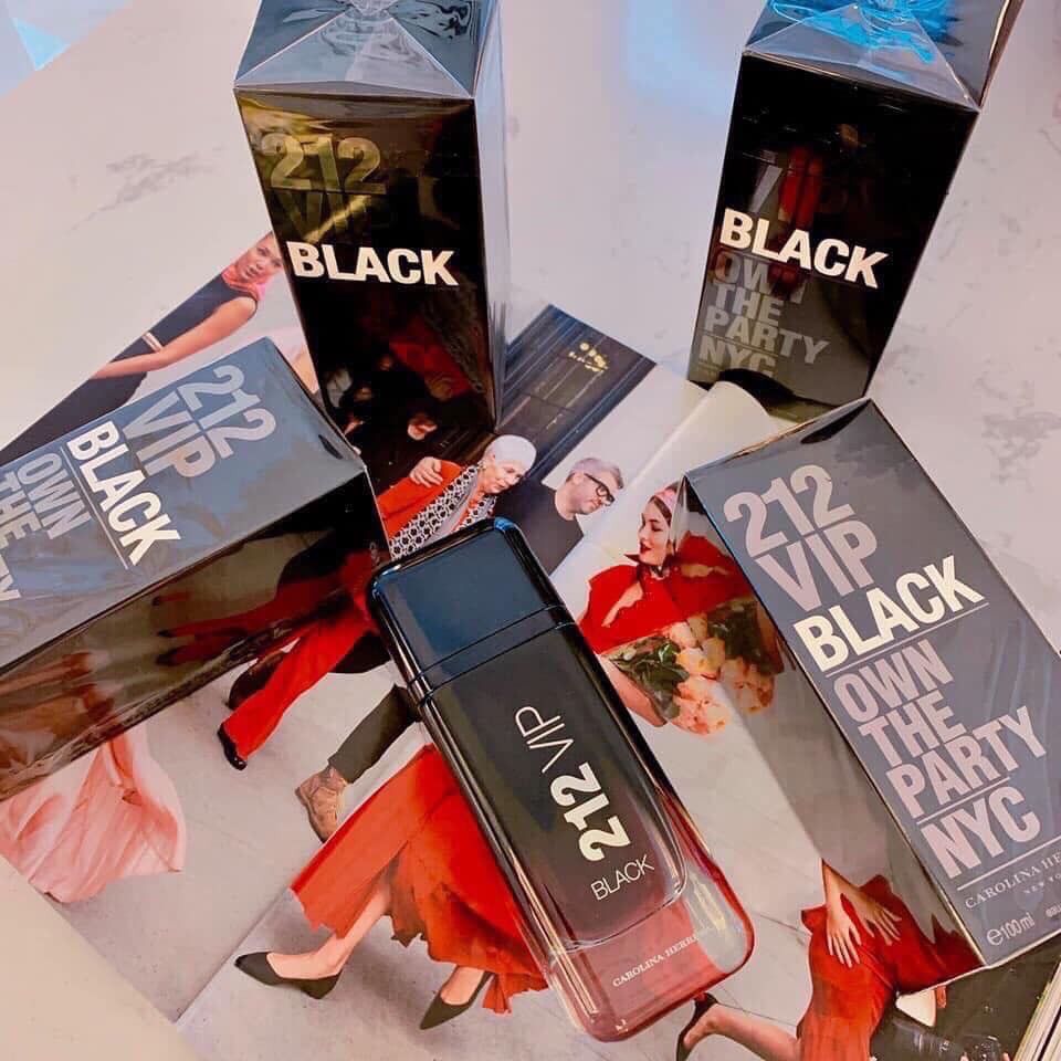 Nước Hoa Carolina Herrera 212 Vip Black Own The Party NYC