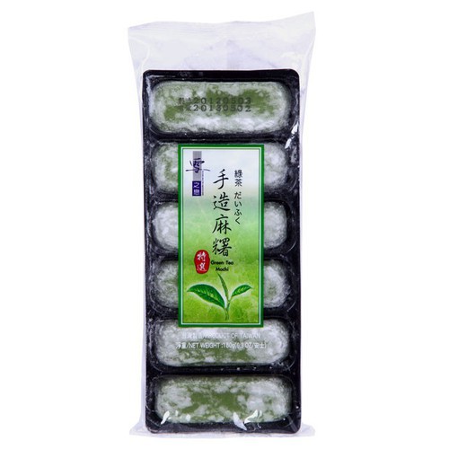 Bánh mochi nhân trà xanh Green Tea Mochi 180g - Thương Gia Trading