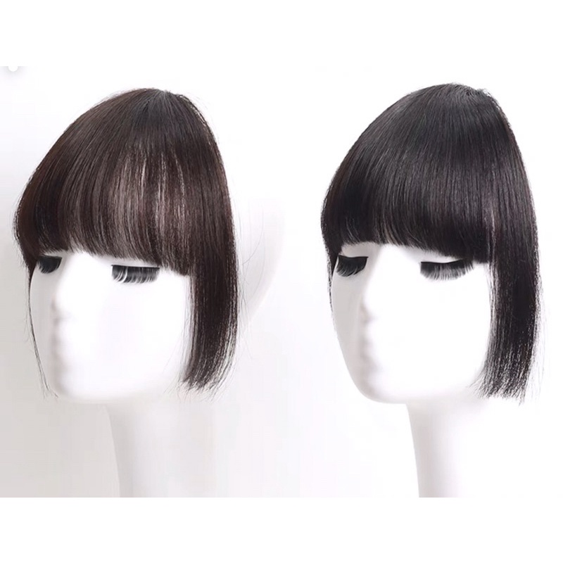 Tóc giả nữ mái 😝FREESHIP😝 Tóc giả mái thưa dày nhật bản có mai dày