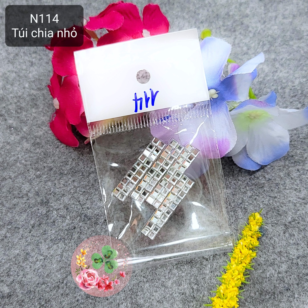 Mã N114 - Set phụ kiện , chuẩn chất lượng, đính dán móng, siêu sang chảnh.