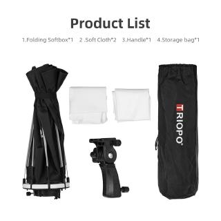 Giá Đỡ Đèn Flash Triopo 55cm 65cm 90cm