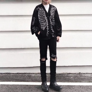 Áo khoác Torso Cardigan đen