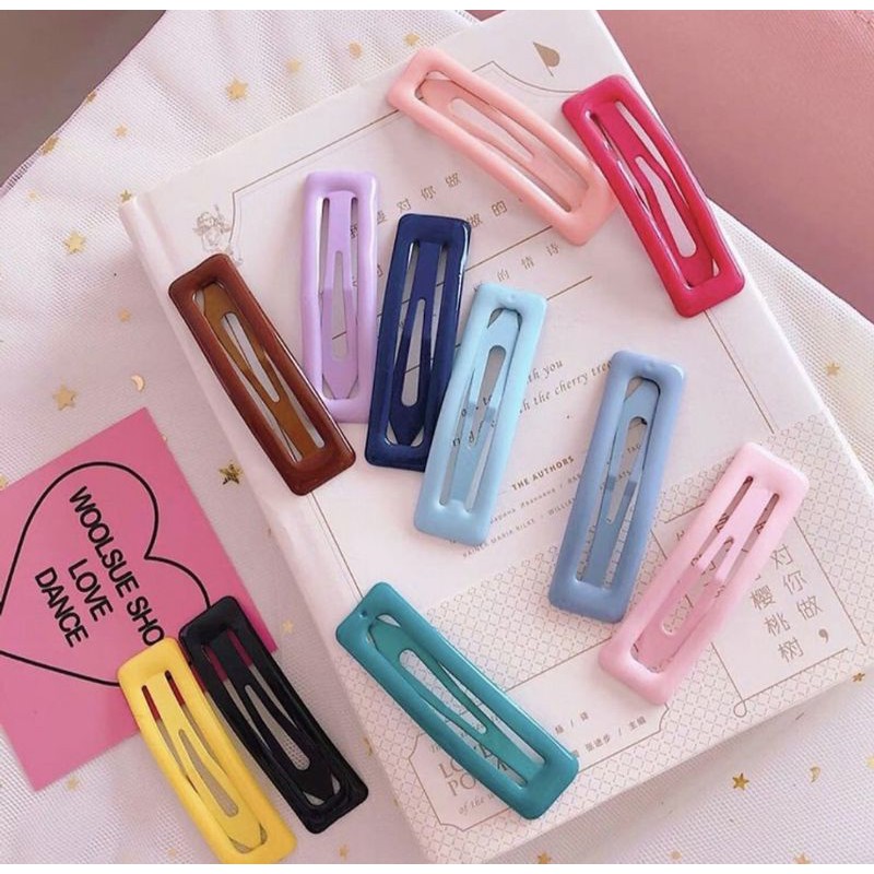 kẹp tóc sắc màu