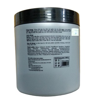Kem ủ - hấp tóc ibest siêu mượt 5 giây 1000ml