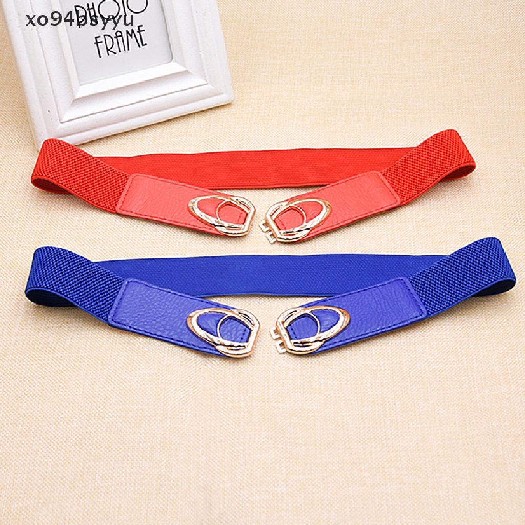 Thắt Lưng Da PU Bản Rộng Co Giãn Thời Trang Cho Nữ xo94bsyyu