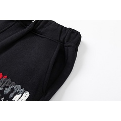 Hàng Bán Chạy - Hàng Có Sẵn-Quần Tất Lông Cừu Đen Thêu Hình Ngôi Sao-Red Dành Cho Nam Và Nữ