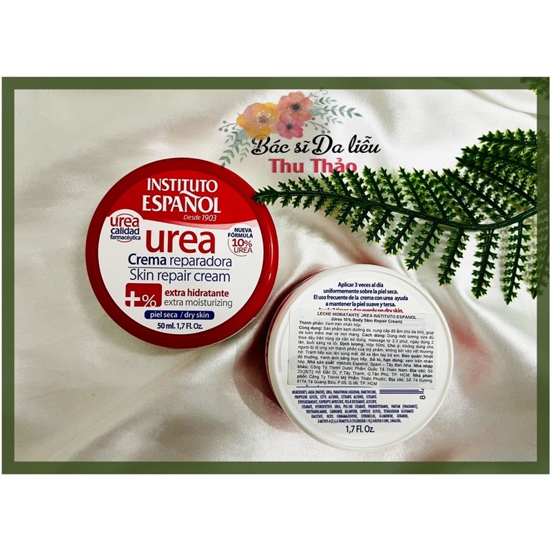 KEM GIẢM KHÔ DA INSTITUTO ESPANOL UREA 10% SKIN REPAIR CREAM