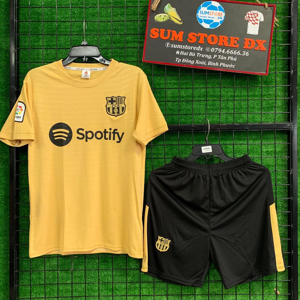 Đồ Đá Banh CLB Barca Đồng DK–Áo Đấu Hot 2022, Mẫu Mới, Cực Đẹp