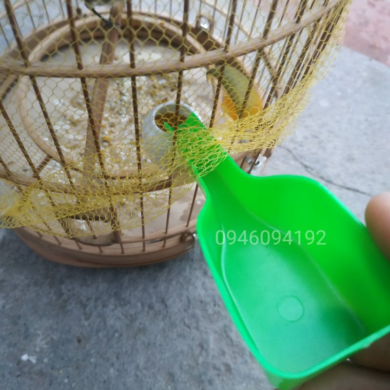 Thìa xúc thức ăn cho chim cảnh