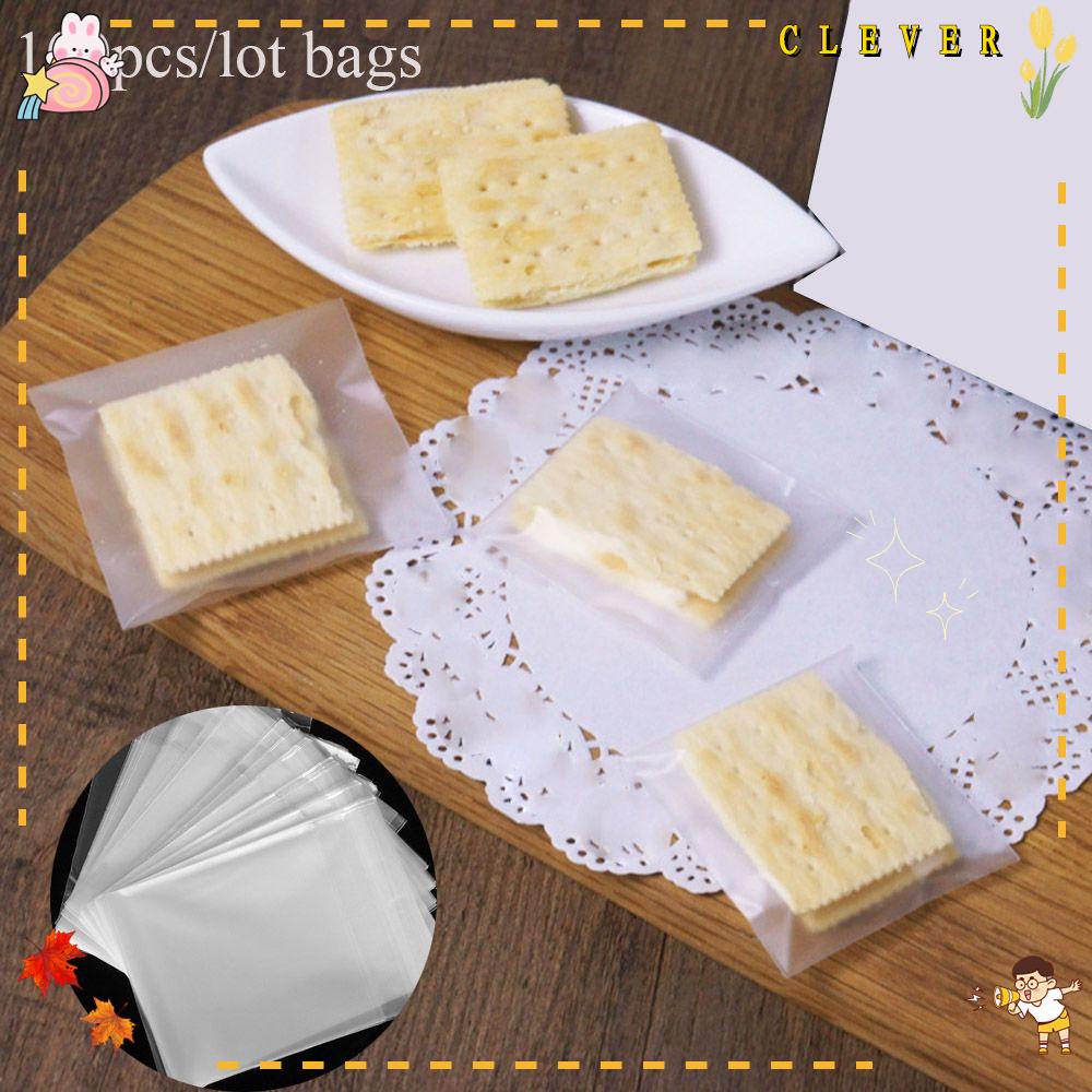 [Code LIFE0803ALL 10% off order 0K] Set of 100 Convenient Convenience Confectionery Confectionery Transparent Plastic Bags