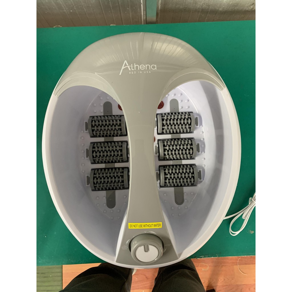 Bồn ngâm chân massage hồng ngoại Athena FB 200 ( có điều chỉnh nhiệt độ tự làm nóng nước và giữ ấm )
