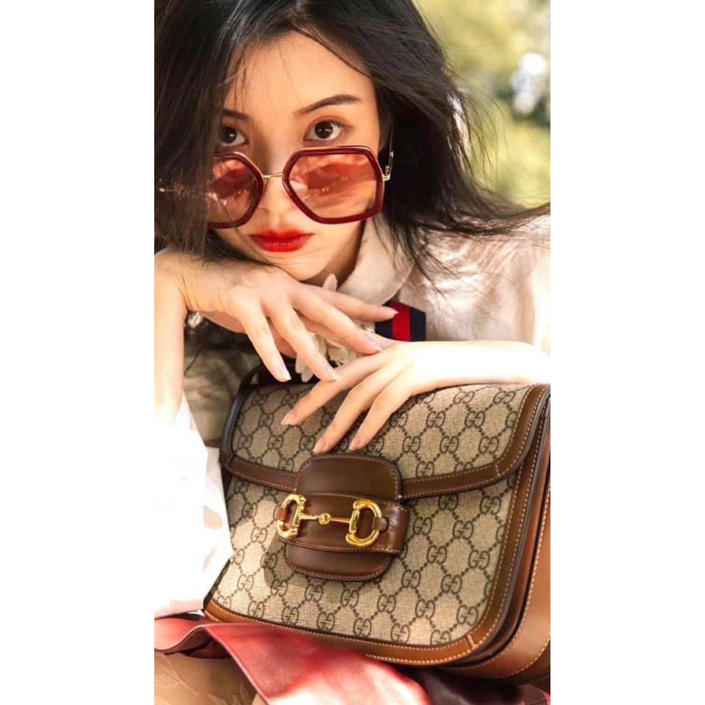 Túi xách nữ hàn quốc GG xích nâu 160K,💖FREESHIP💖,size 23 cm | BigBuy360 - bigbuy360.vn