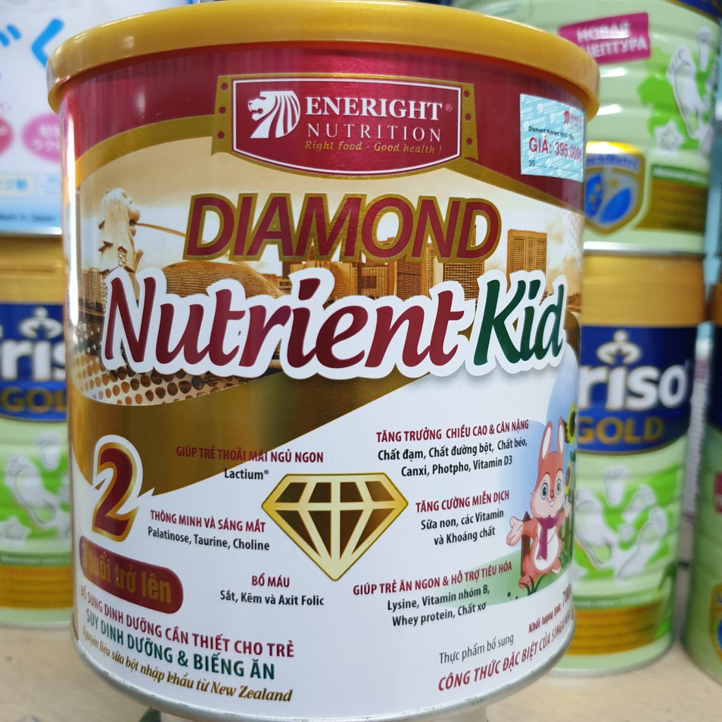 Sữa Diamond Nutrient Kid 2 700g Date T02/2023