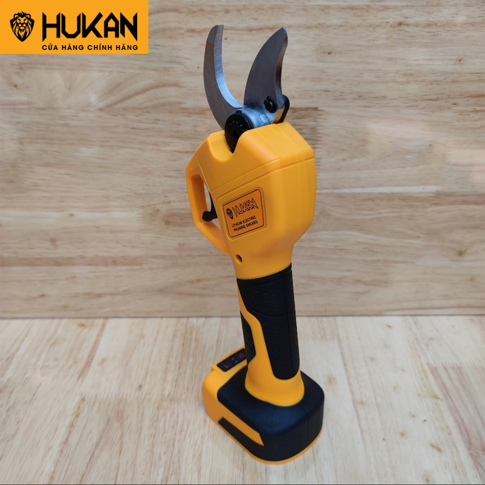 Thân kéo cắt cành 21V chính hãng HUKAN HK-3058T chân pin phổ thông