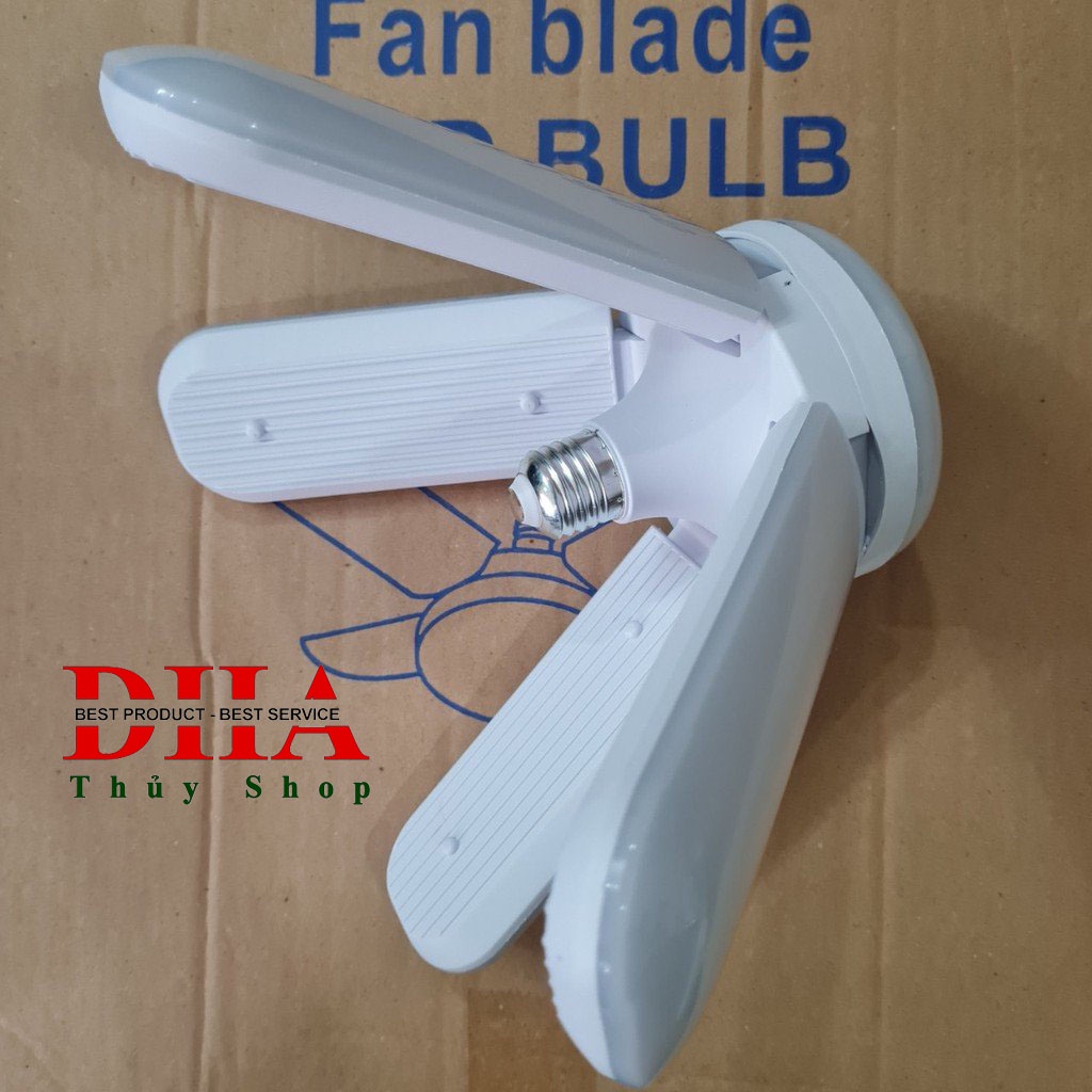ĐÈN LED SIÊU SÁNG 4 CÁNH 5 BÓNG PHÁT SÁNG SIÊU TIẾT KIỆM ĐẾN 60% ĐIỆN NĂNG