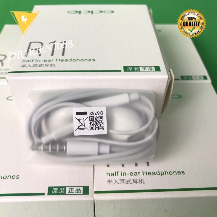 [FULL BOX] Tai Nghe Oppo Chính Hãng F3,F5,F7,F9,F11,R11,R15 - BH 1 Đổi 1 12 Tháng