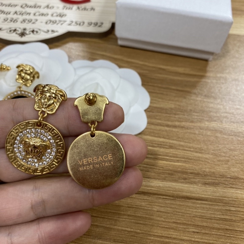 Bông tai  versace cao cấp