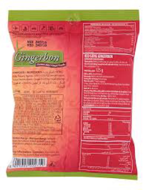 Kẹo gừng dẻo Gingerbon 150gr