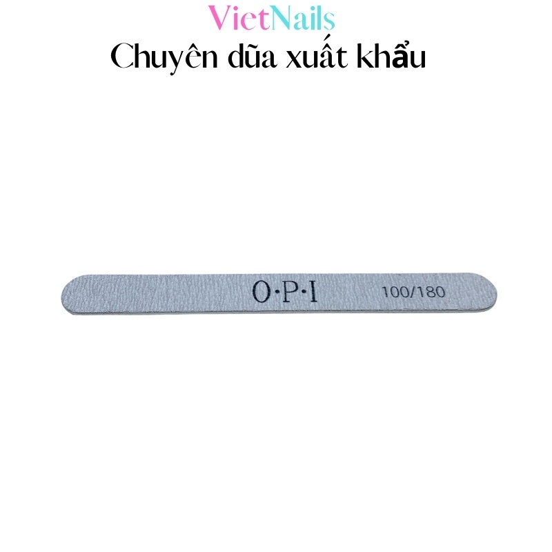 Dũa Móng Tay Nhám OPI, Dũa Móng Nail Chuyên Dụng Cho Thợ Làm Móng Độ Nhám 100/180
