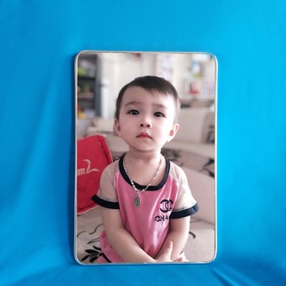Khung ảnh ép trên gỗ phủ mica