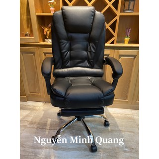 GHẾ DA PU CAO CẤP CHÂN XOAY VĂN PHÒNG