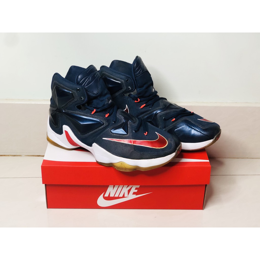 Giày Bóng Rổ Real 2Hand LeBron 13 'USA' - Size 43